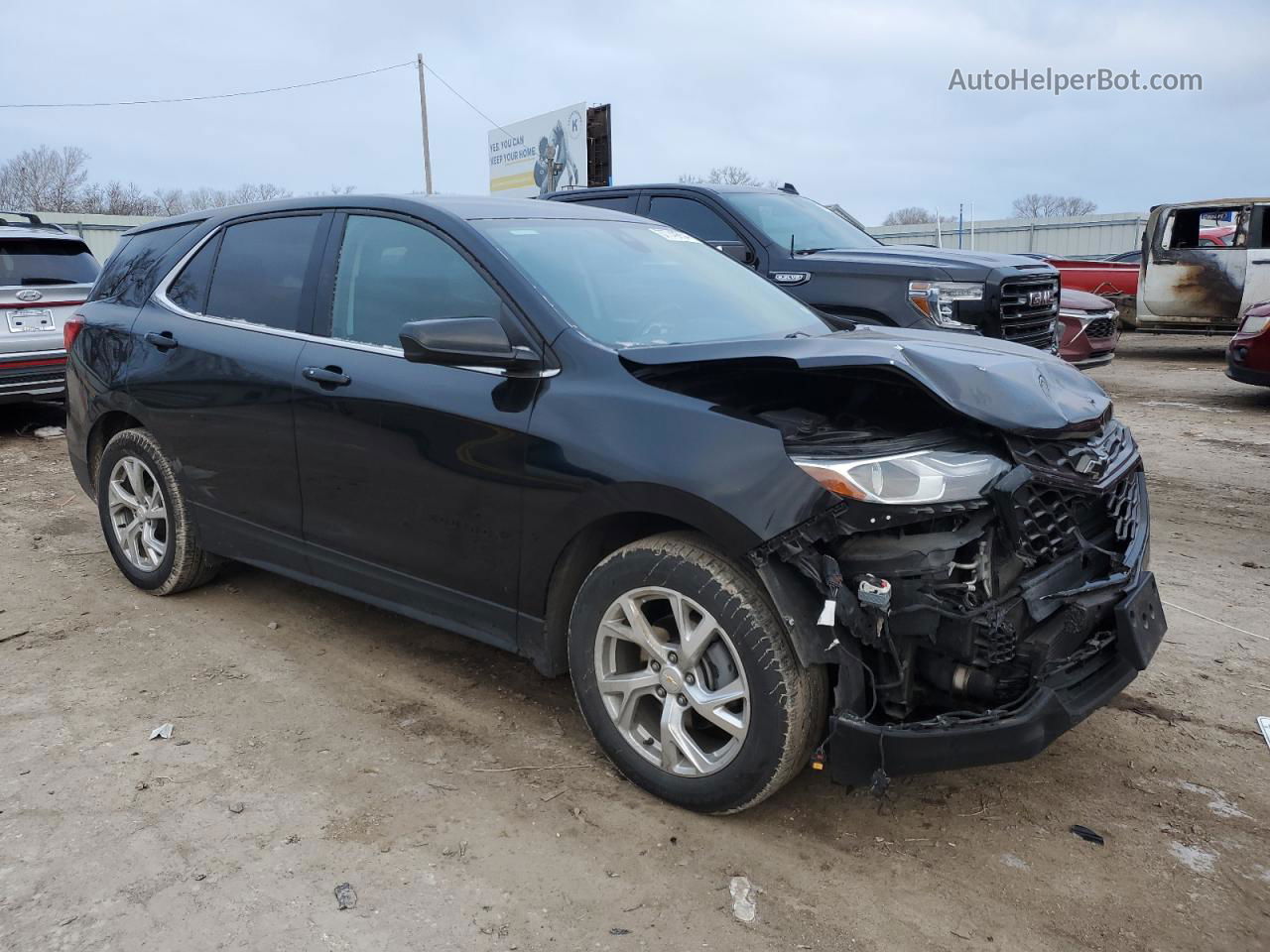 2020 Chevrolet Equinox Lt Black vin: 2GNAXKEV4L6113727