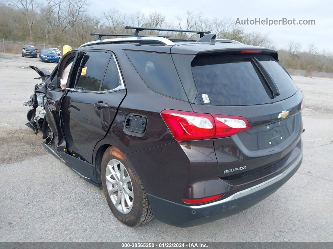 2020 Chevrolet Equinox Fwd Lt 1.5l Turbo Brown vin: 2GNAXKEV4L6256323