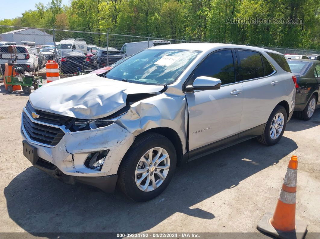 2019 Chevrolet Equinox Lt Silver vin: 2GNAXKEV5K6103450