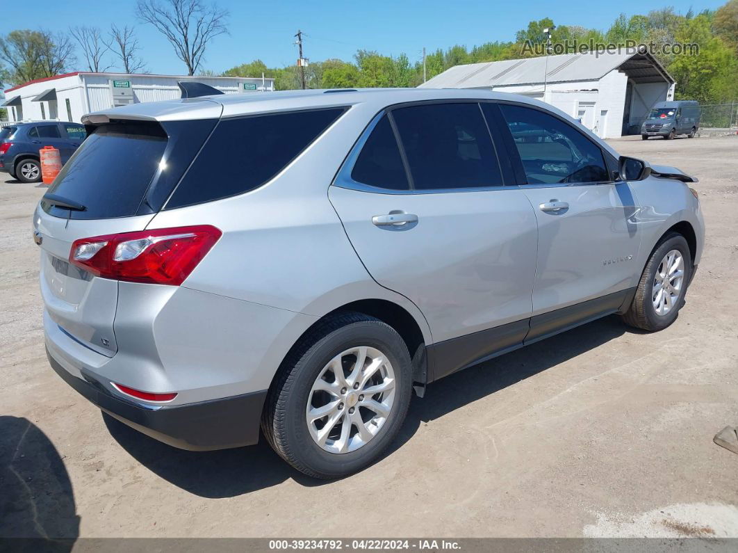 2019 Chevrolet Equinox Lt Silver vin: 2GNAXKEV5K6103450