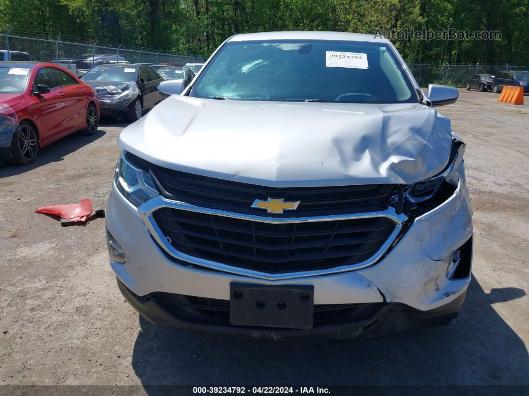 2019 Chevrolet Equinox Lt Silver vin: 2GNAXKEV5K6103450