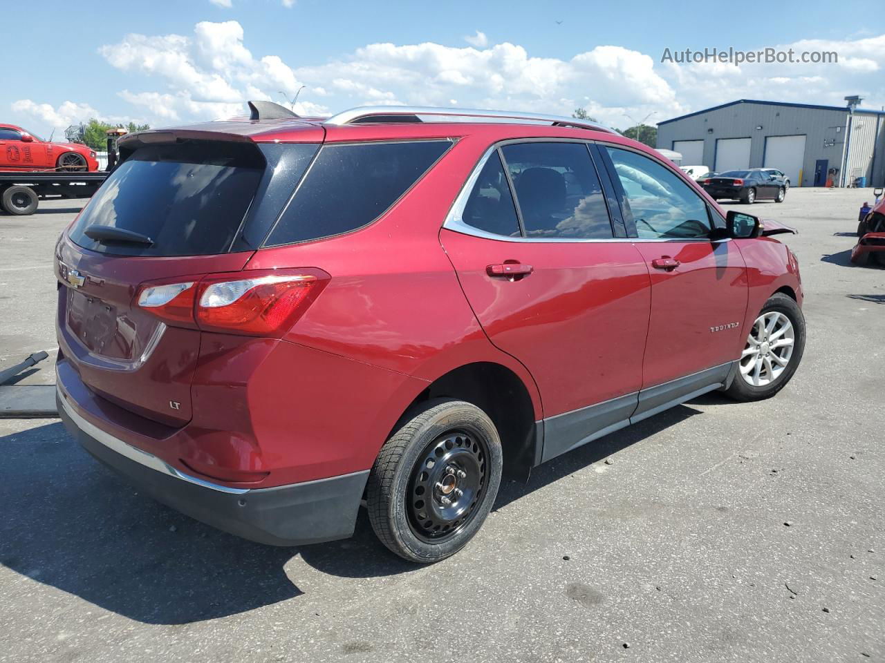 2019 Chevrolet Equinox Lt Red vin: 2GNAXKEV5K6132351