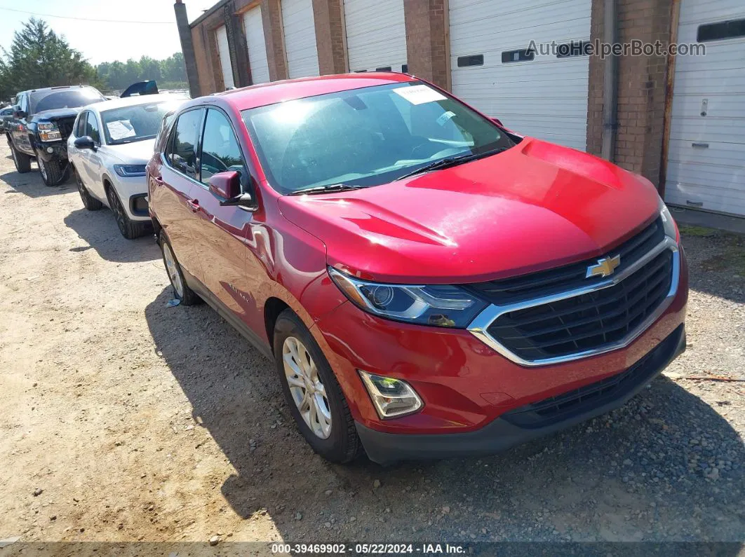 2019 Chevrolet Equinox Lt Red vin: 2GNAXKEV5K6234281