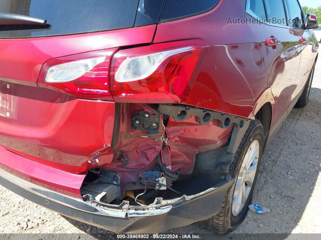 2019 Chevrolet Equinox Lt Red vin: 2GNAXKEV5K6234281