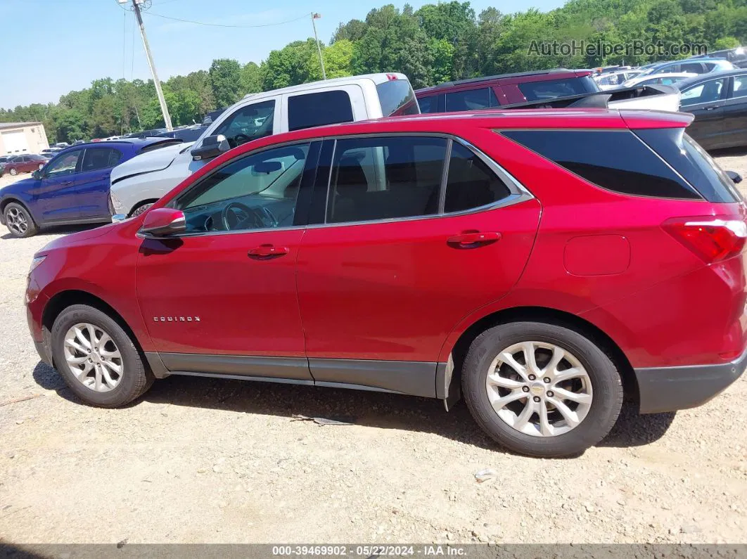 2019 Chevrolet Equinox Lt Red vin: 2GNAXKEV5K6234281