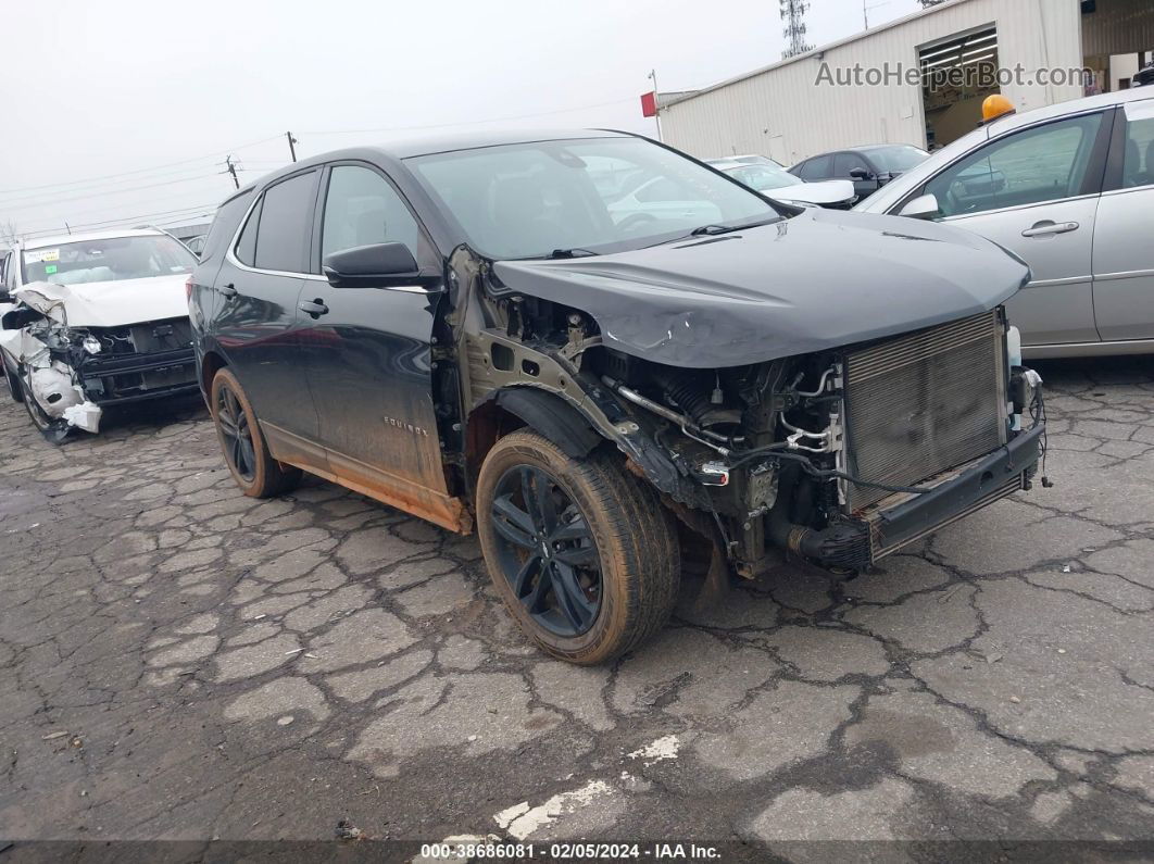 2020 Chevrolet Equinox Fwd Lt 1.5l Turbo Black vin: 2GNAXKEV5L6141682