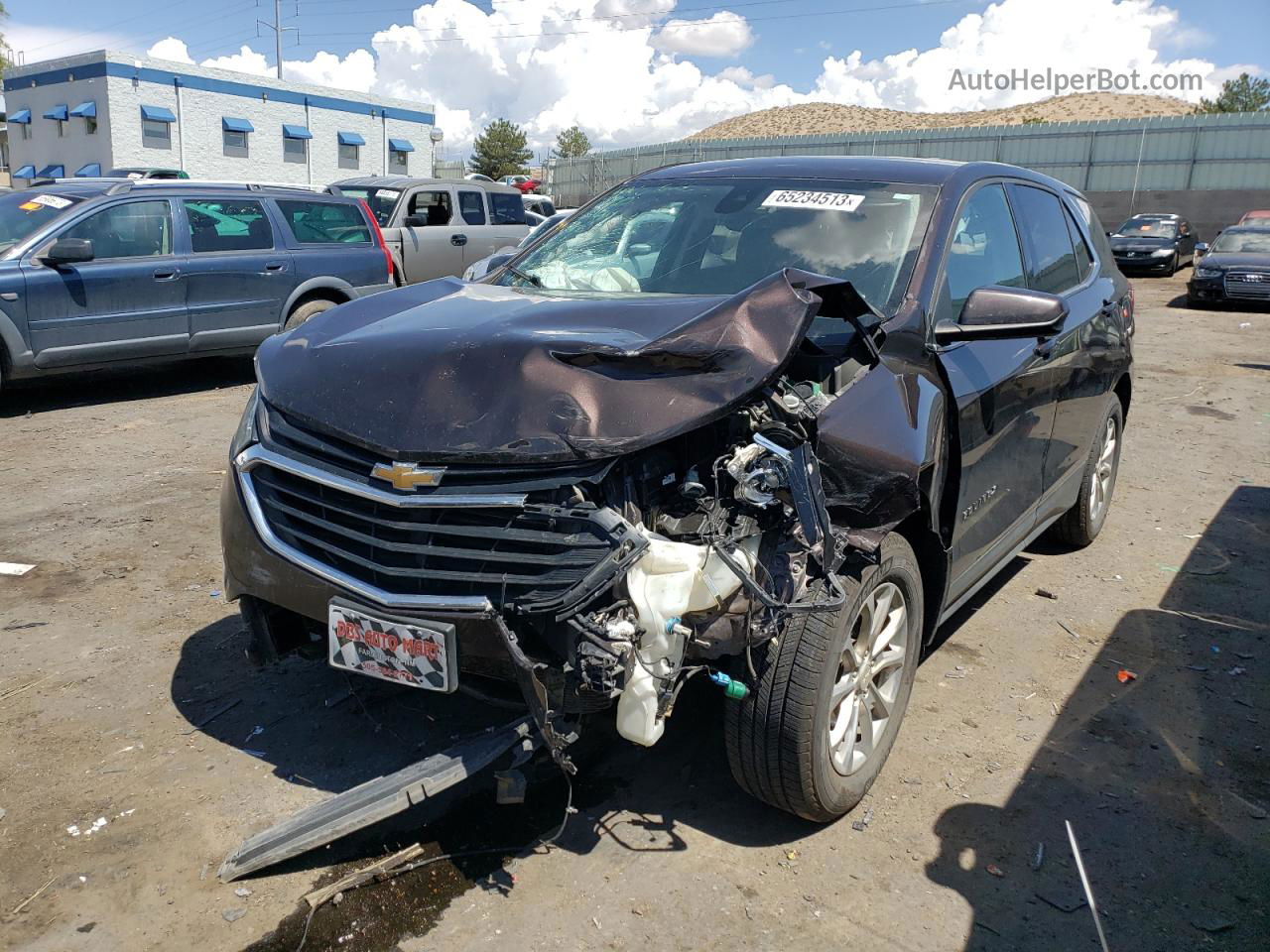 2020 Chevrolet Equinox Lt Brown vin: 2GNAXKEV5L6195449