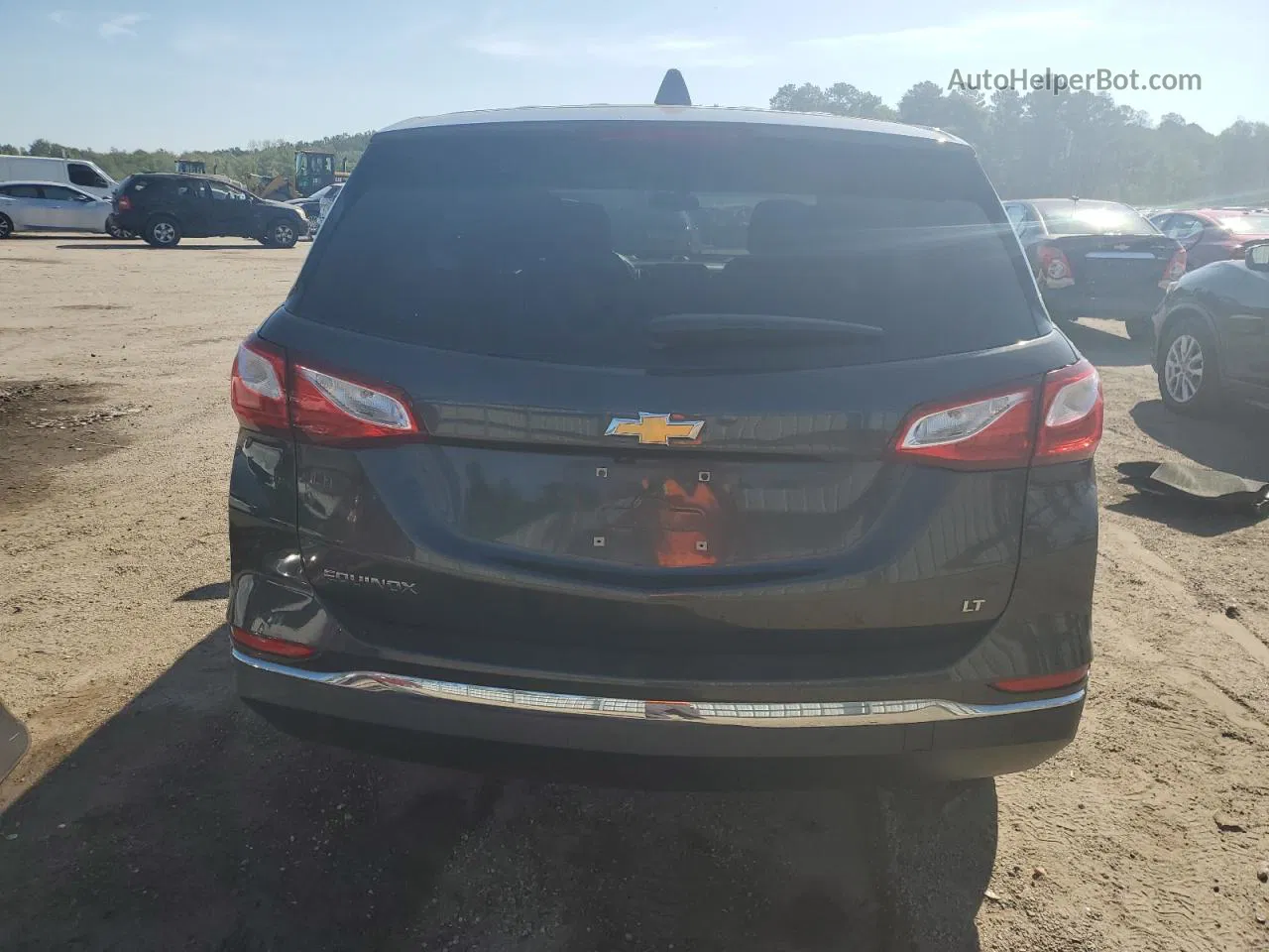 2019 Chevrolet Equinox Lt Gray vin: 2GNAXKEV6K6100167