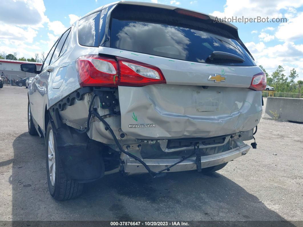 2019 Chevrolet Equinox Lt Silver vin: 2GNAXKEV6K6280413