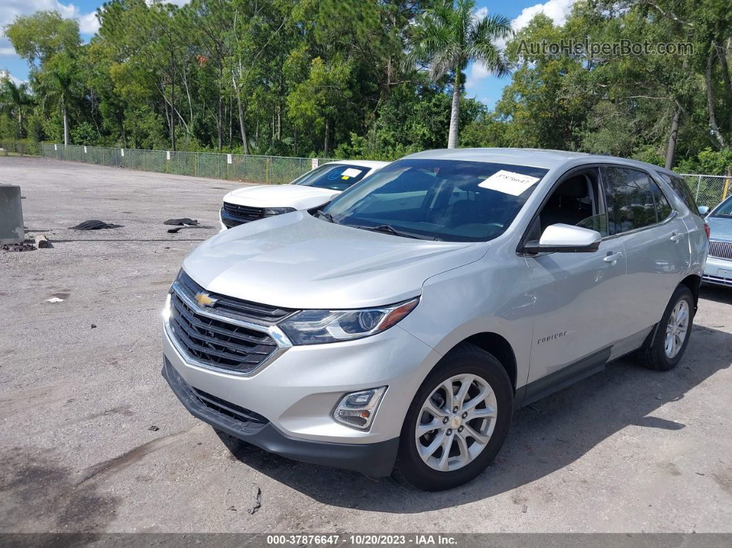 2019 Chevrolet Equinox Lt Silver vin: 2GNAXKEV6K6280413