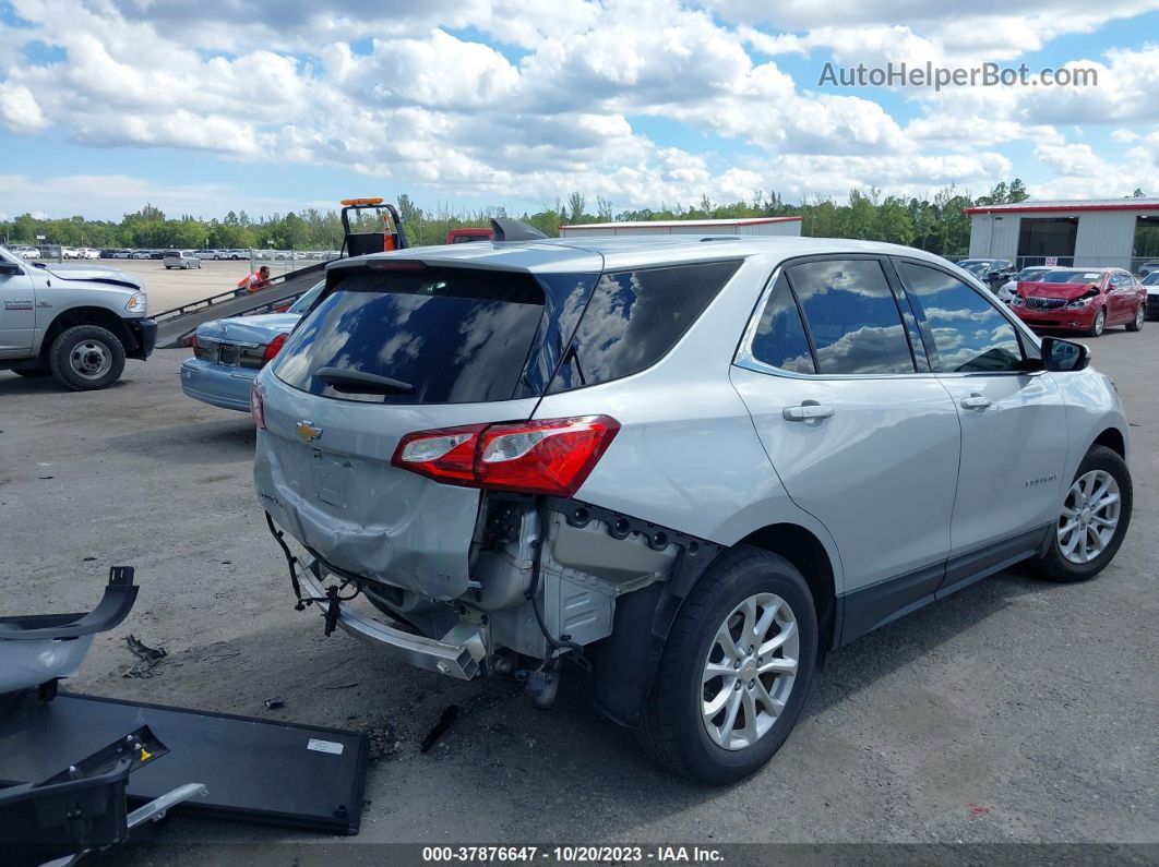 2019 Chevrolet Equinox Lt Silver vin: 2GNAXKEV6K6280413