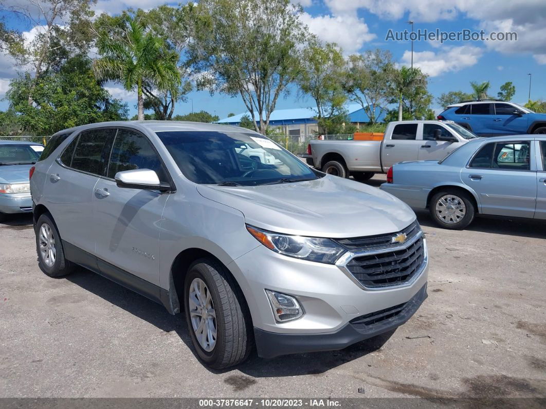 2019 Chevrolet Equinox Lt Silver vin: 2GNAXKEV6K6280413