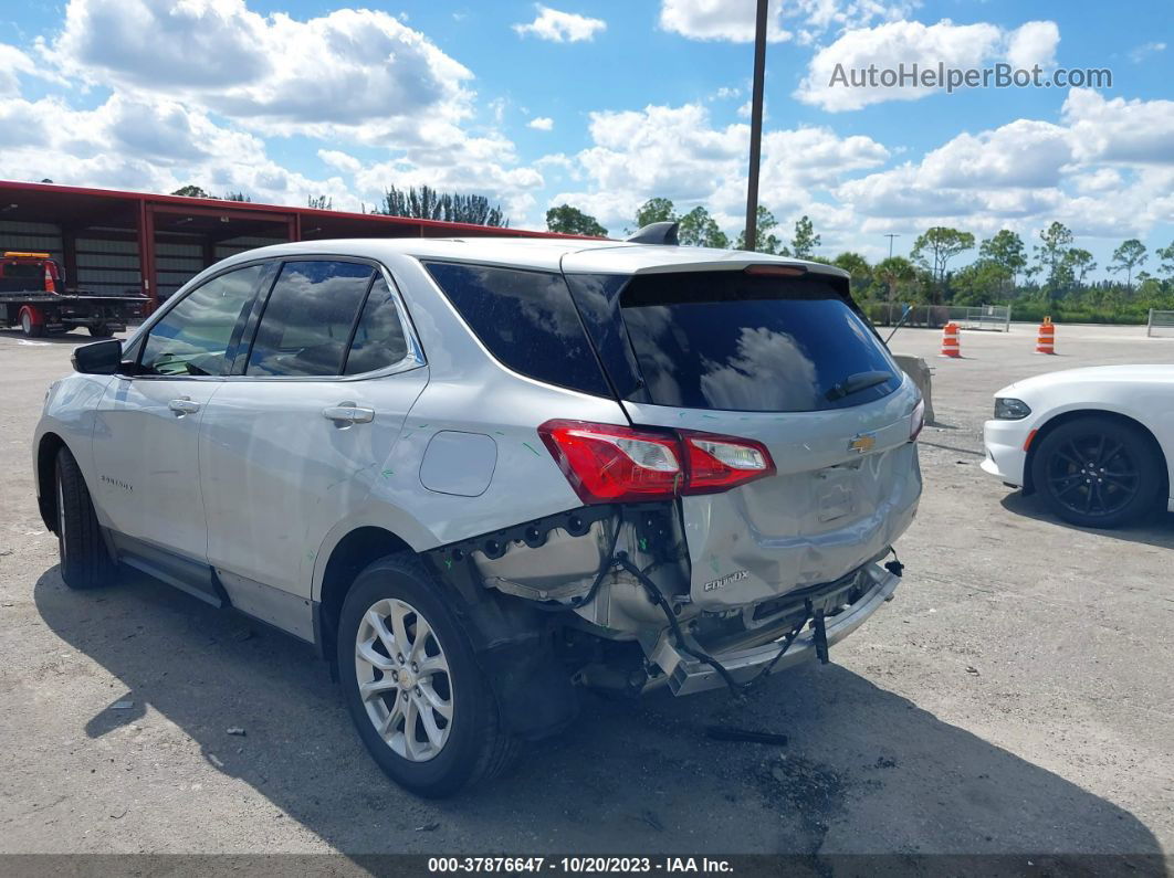 2019 Chevrolet Equinox Lt Silver vin: 2GNAXKEV6K6280413