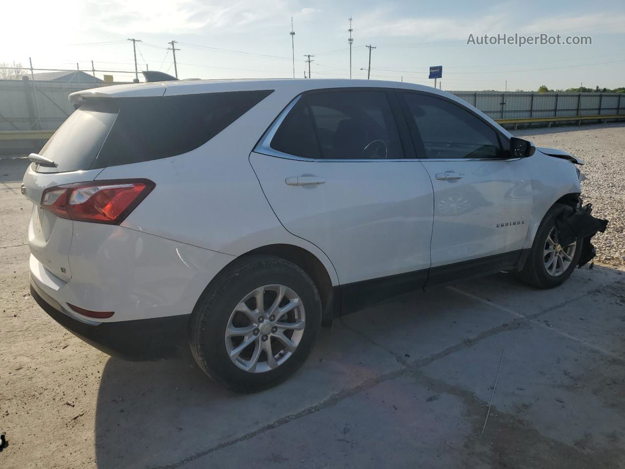 2020 Chevrolet Equinox Lt Белый vin: 2GNAXKEV6L6160063