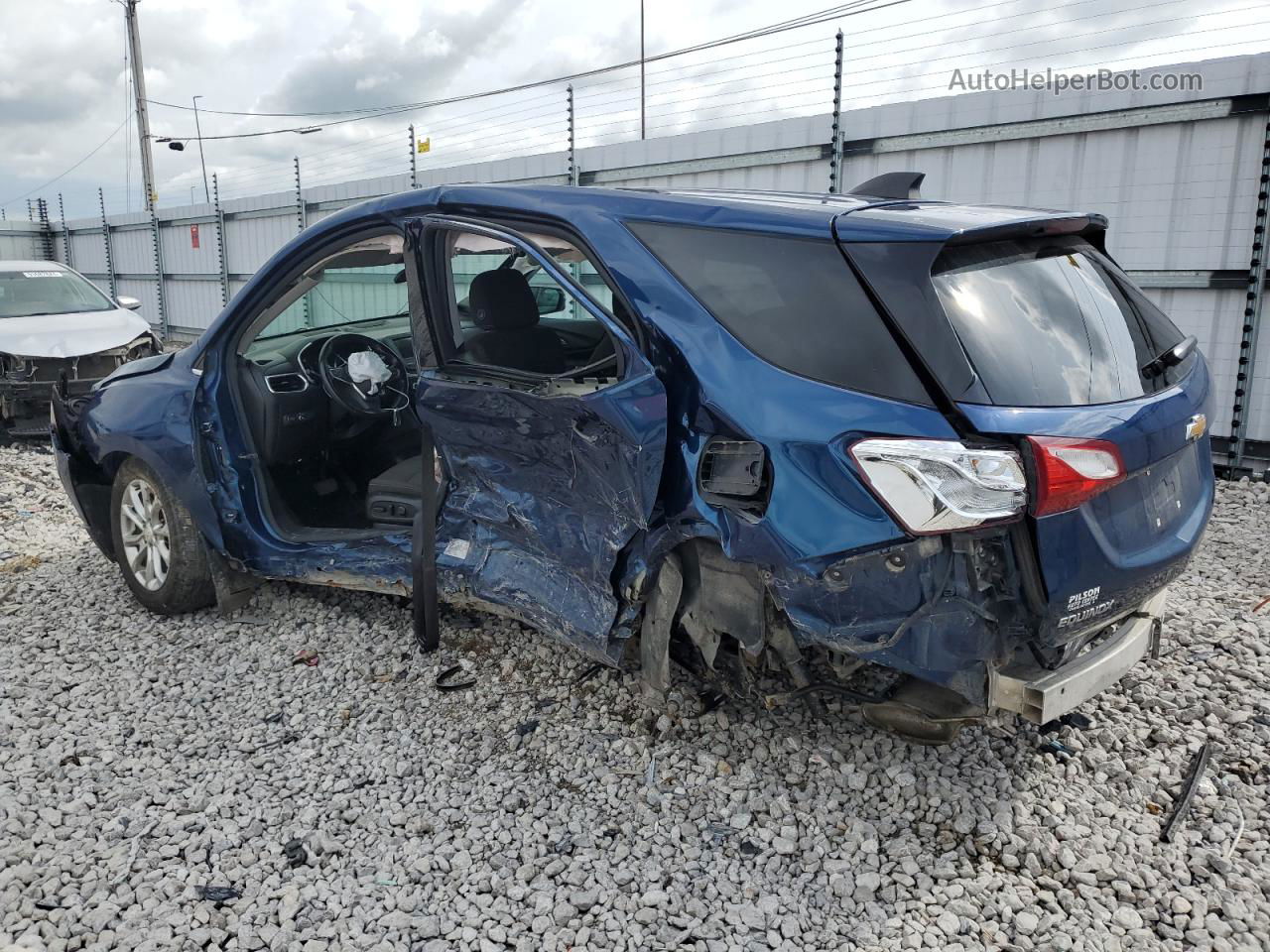 2019 Chevrolet Equinox Lt Blue vin: 2GNAXKEV7K6158532