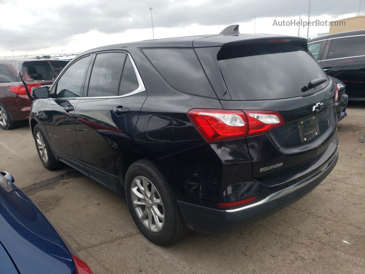 2019 Chevrolet Equinox Lt Черный vin: 2GNAXKEV7K6167330