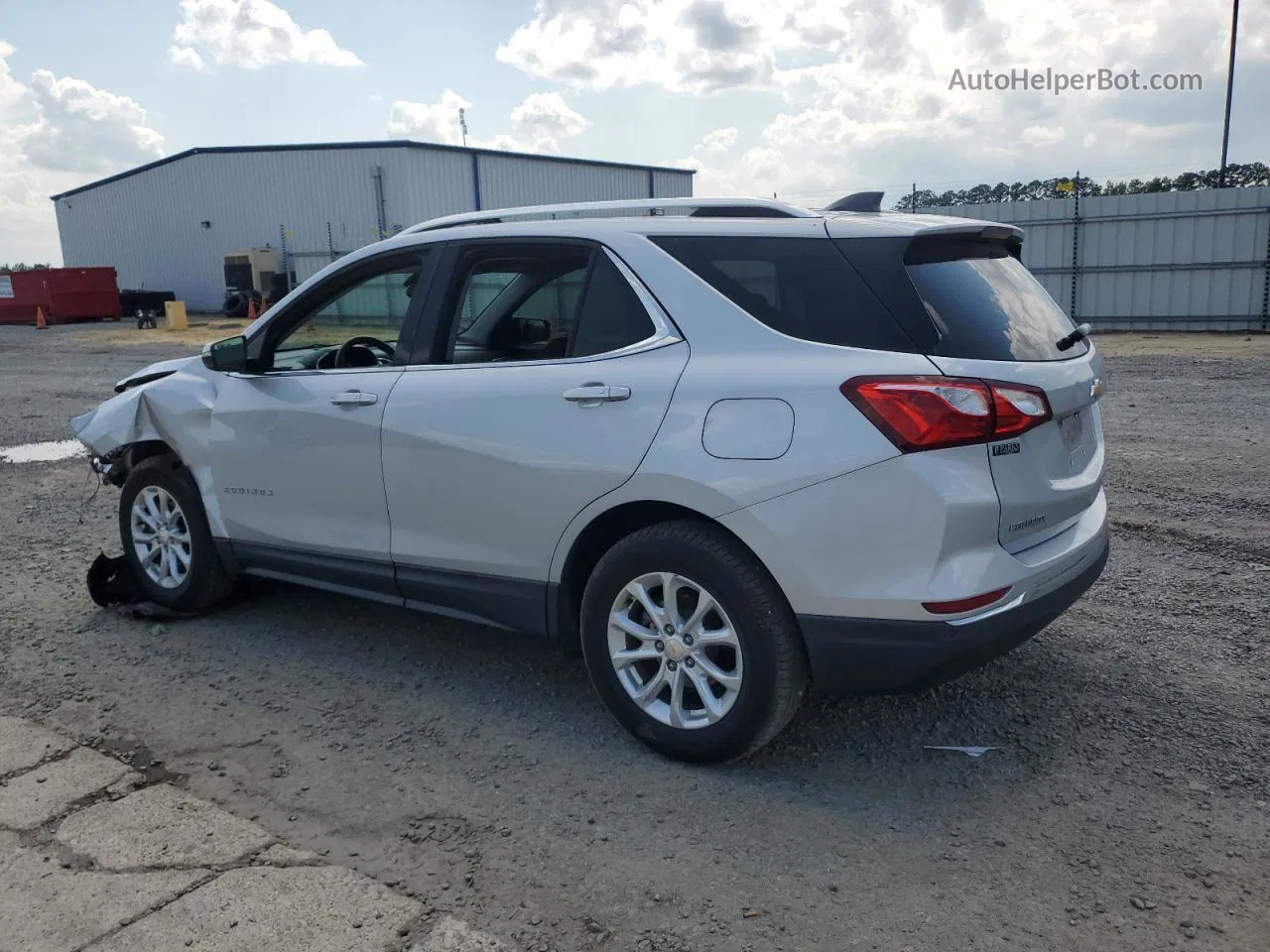 2019 Chevrolet Equinox Lt Silver vin: 2GNAXKEV7K6171118