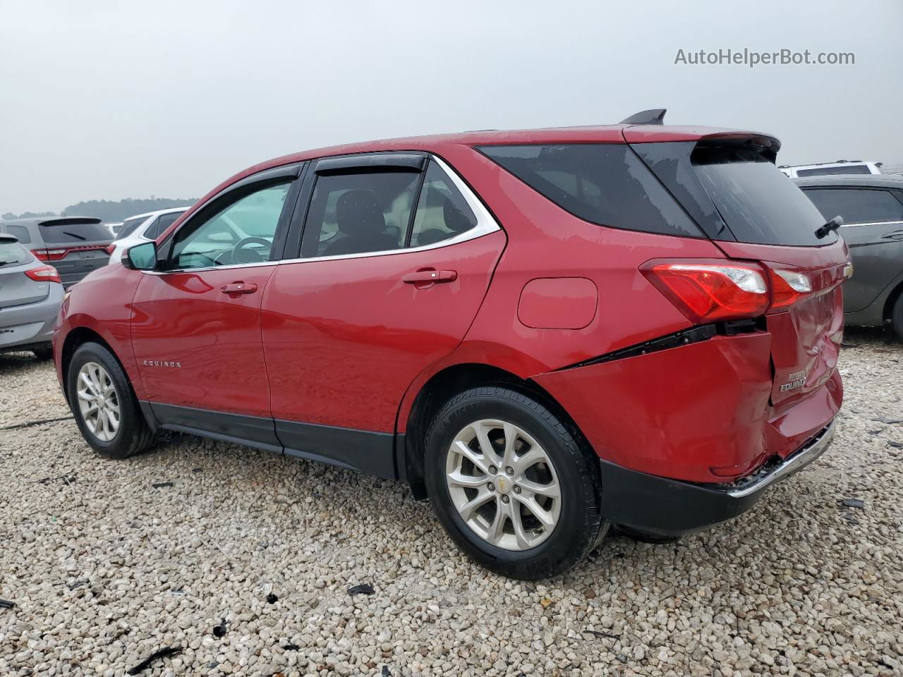 2019 Chevrolet Equinox Lt Red vin: 2GNAXKEV7K6254810