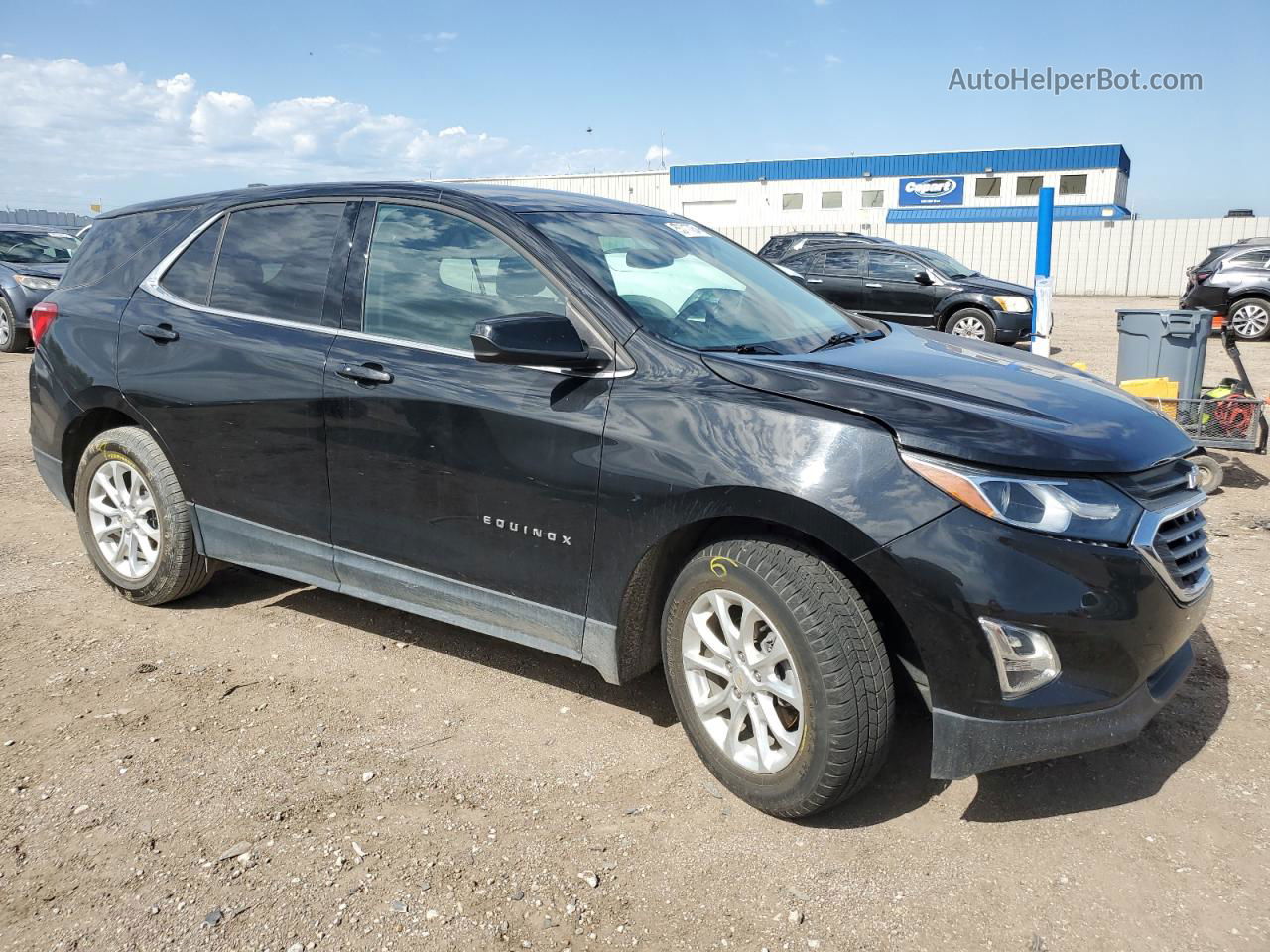 2020 Chevrolet Equinox Lt Черный vin: 2GNAXKEV7L6155146