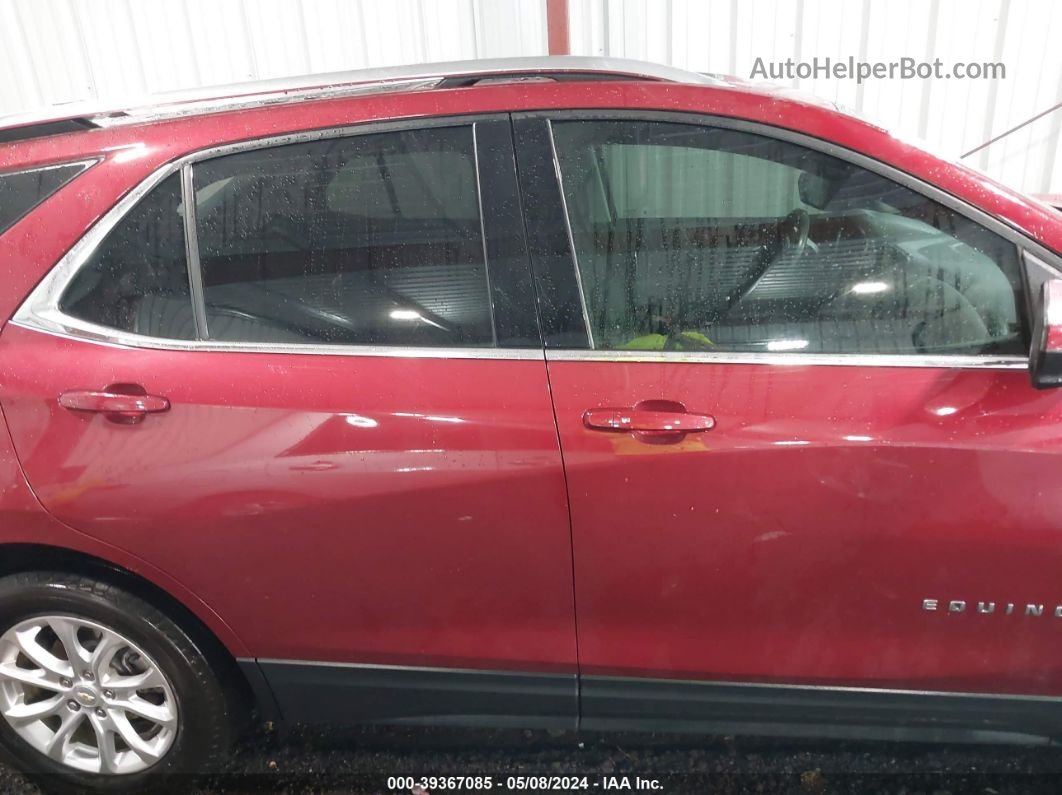 2020 Chevrolet Equinox Fwd Lt 1.5l Turbo Красный vin: 2GNAXKEV7L6269230