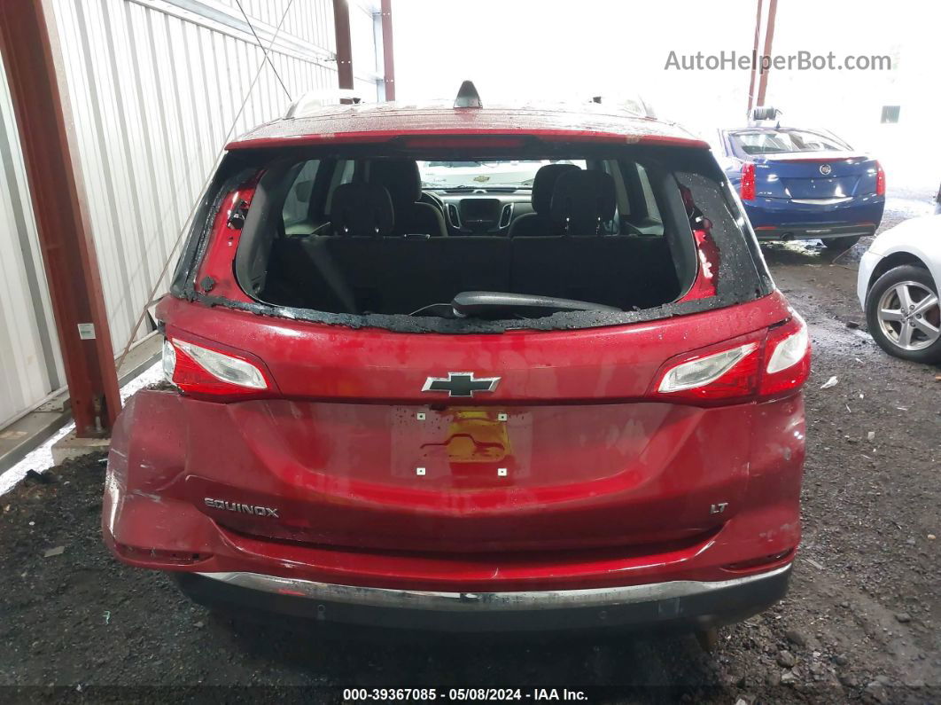 2020 Chevrolet Equinox Fwd Lt 1.5l Turbo Красный vin: 2GNAXKEV7L6269230