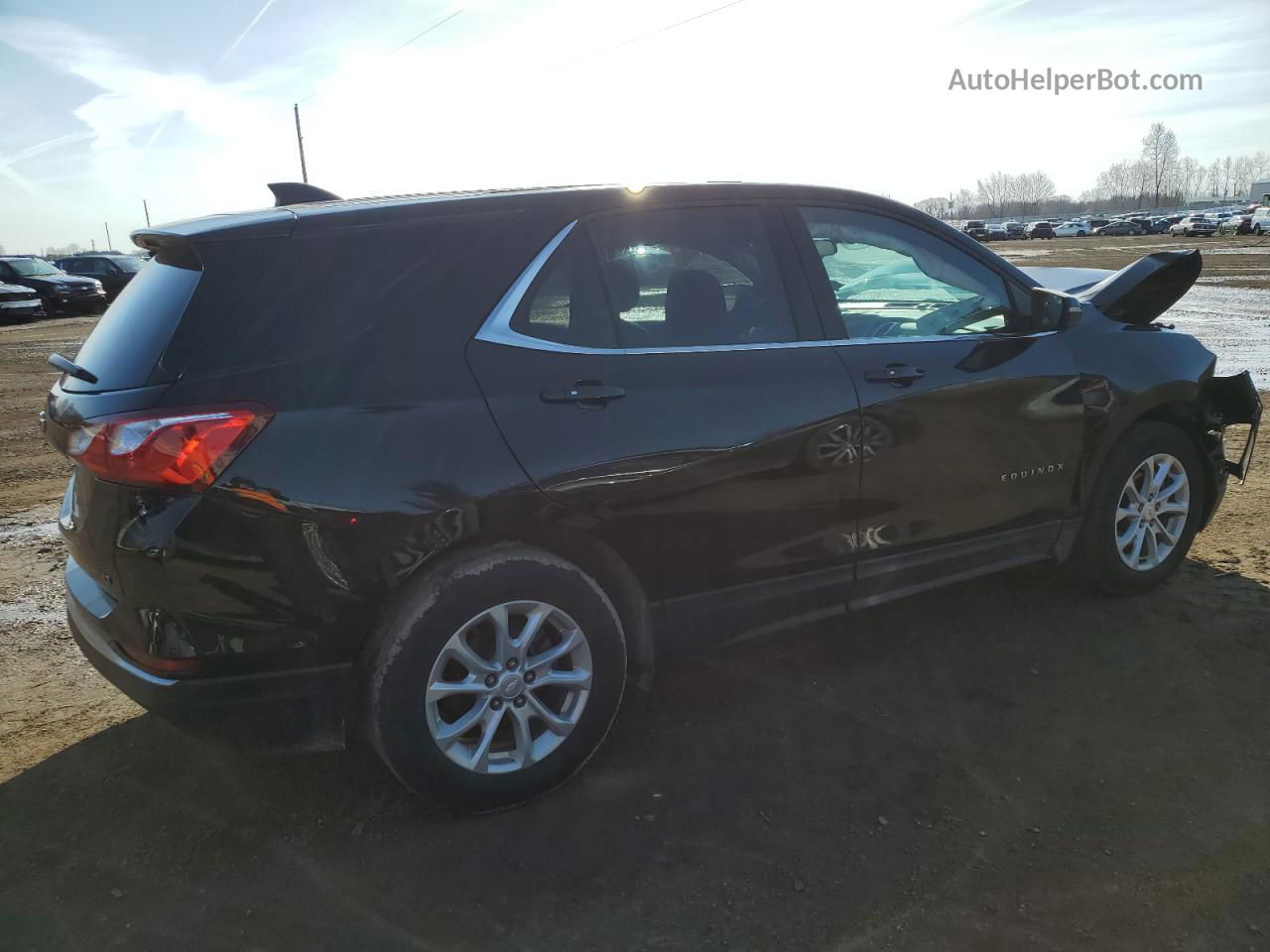 2019 Chevrolet Equinox Lt Black vin: 2GNAXKEV8K6173833