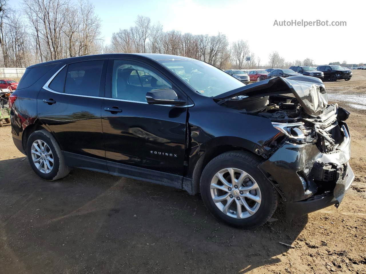 2019 Chevrolet Equinox Lt Black vin: 2GNAXKEV8K6173833