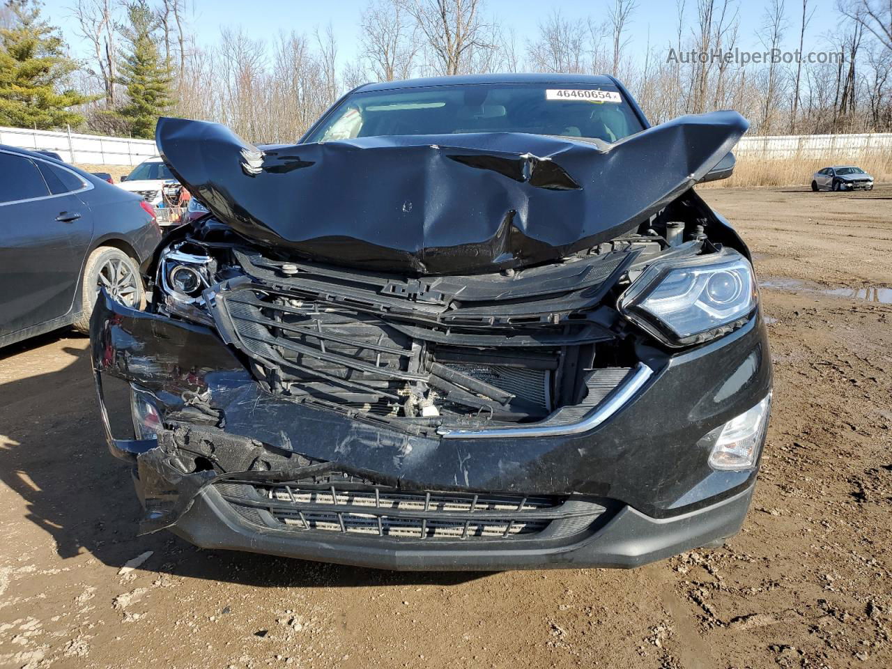 2019 Chevrolet Equinox Lt Black vin: 2GNAXKEV8K6173833