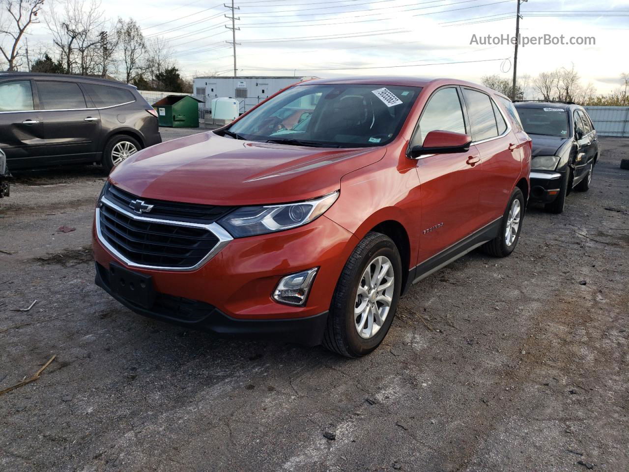 2020 Chevrolet Equinox Lt Burgundy vin: 2GNAXKEV8L6261931