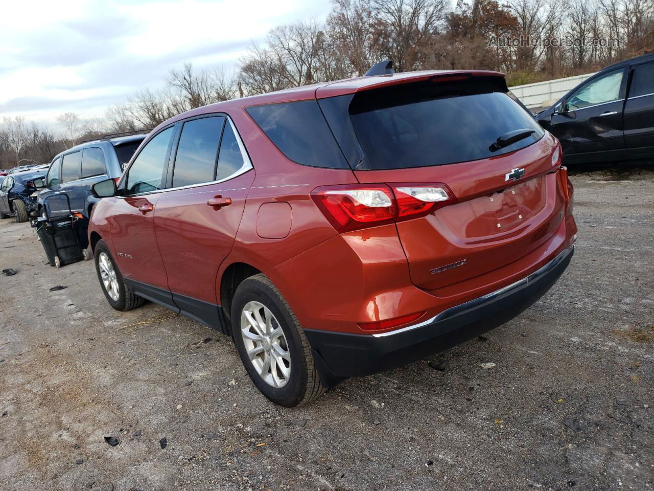 2020 Chevrolet Equinox Lt Burgundy vin: 2GNAXKEV8L6261931