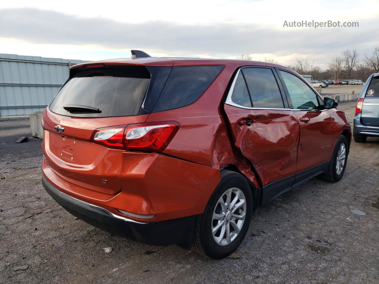 2020 Chevrolet Equinox Lt Burgundy vin: 2GNAXKEV8L6261931