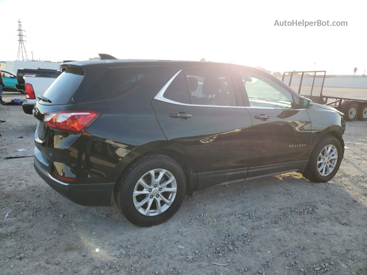 2019 Chevrolet Equinox Lt Black vin: 2GNAXKEV9K6125273