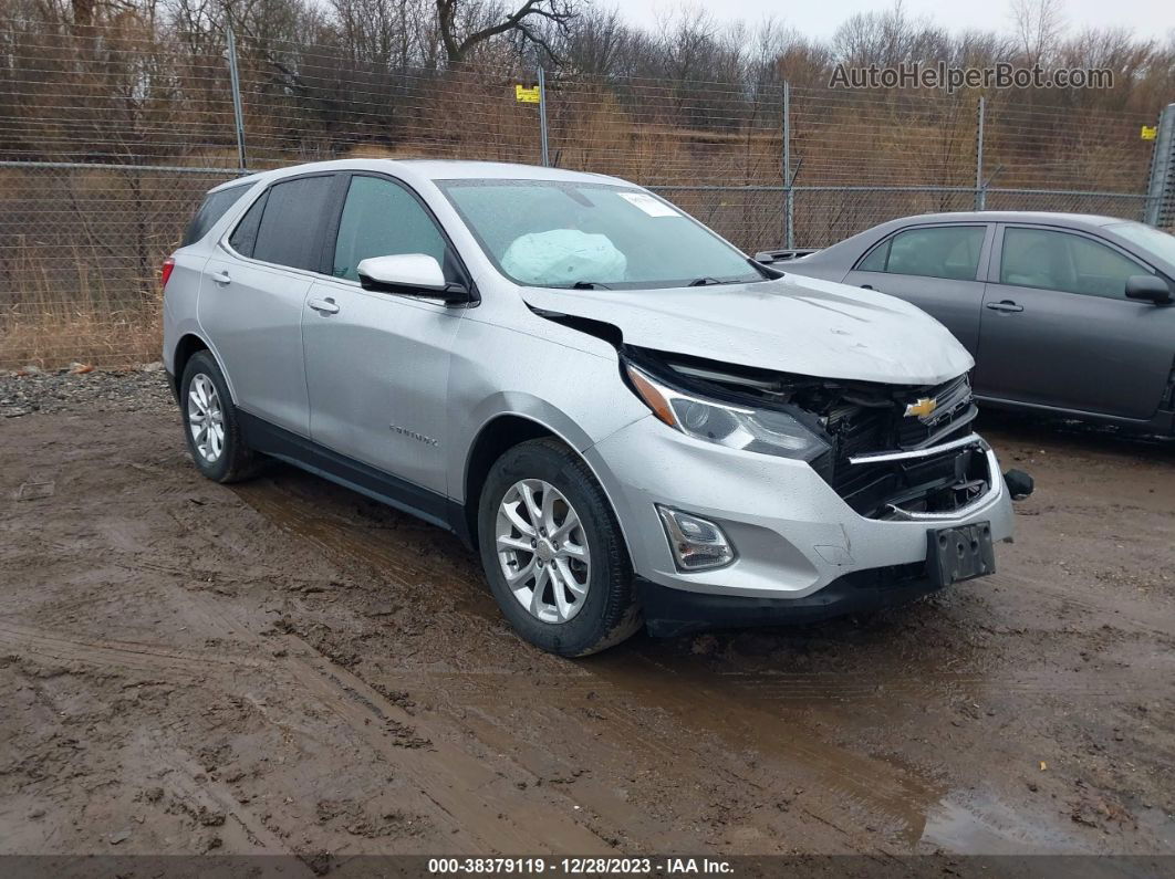 2019 Chevrolet Equinox Lt Silver vin: 2GNAXKEV9K6156295