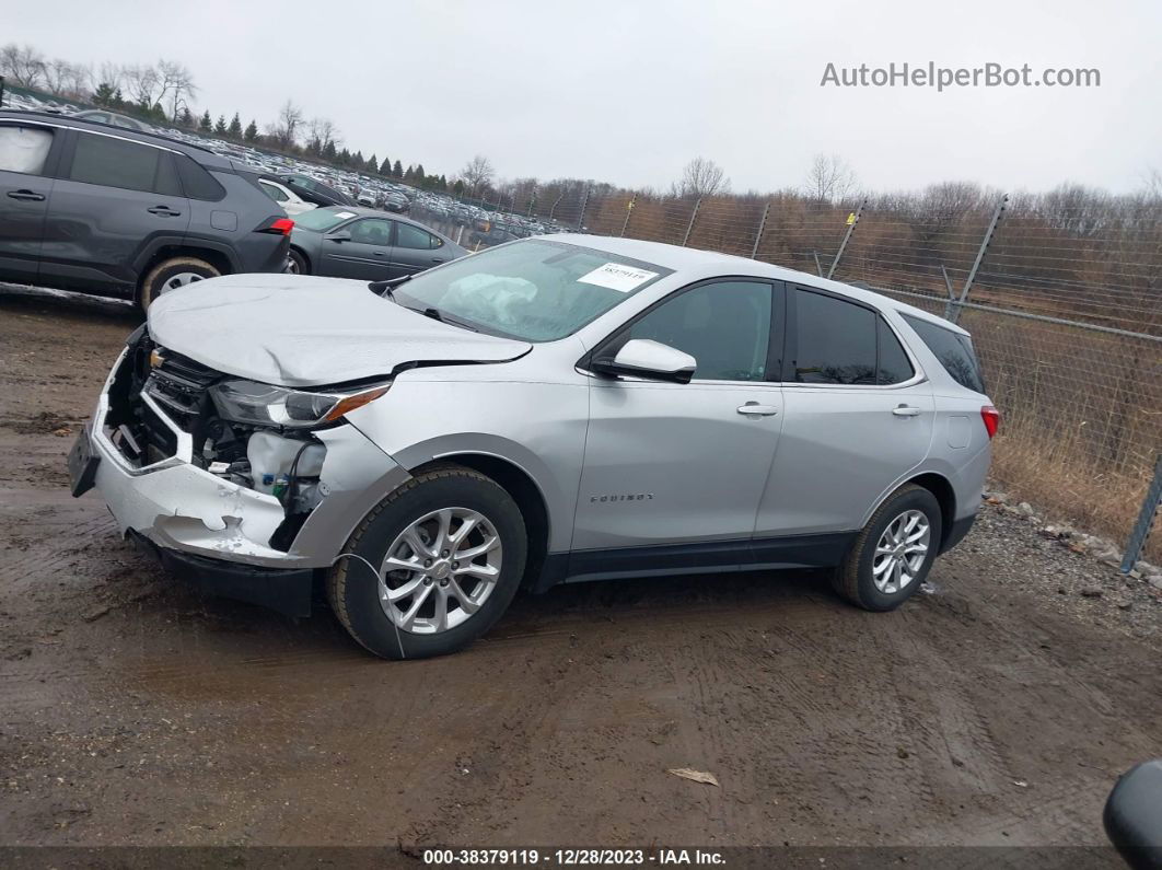 2019 Chevrolet Equinox Lt Silver vin: 2GNAXKEV9K6156295