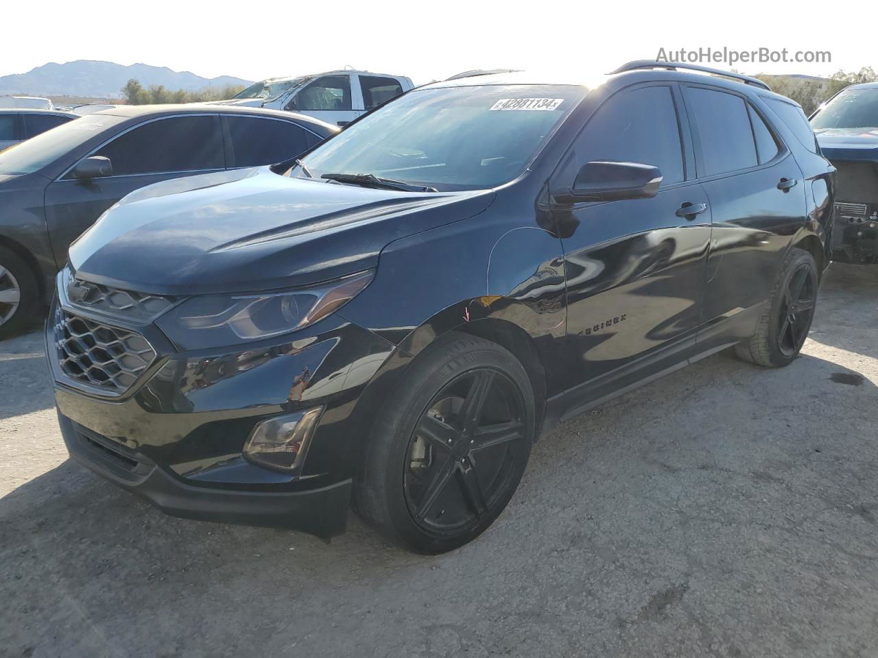 2019 Chevrolet Equinox Lt Black vin: 2GNAXKEV9K6184713