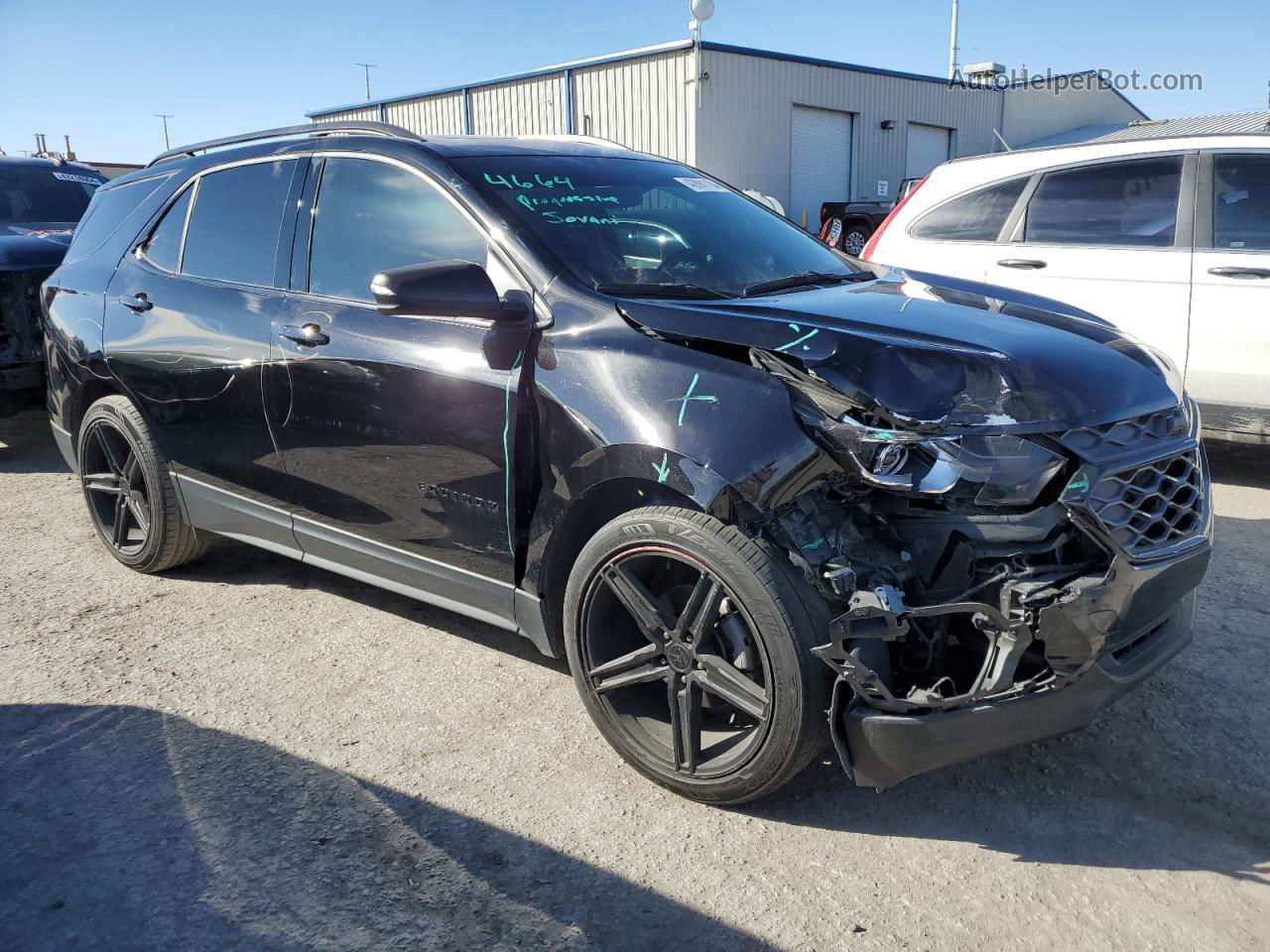 2019 Chevrolet Equinox Lt Black vin: 2GNAXKEV9K6184713