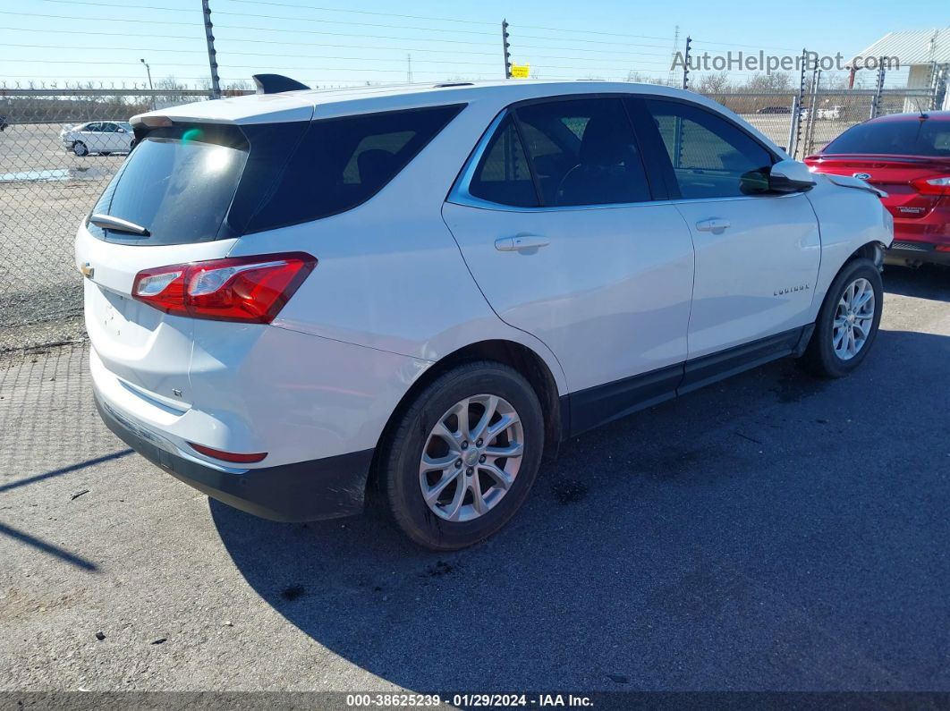 2019 Chevrolet Equinox Lt White vin: 2GNAXKEV9K6205642