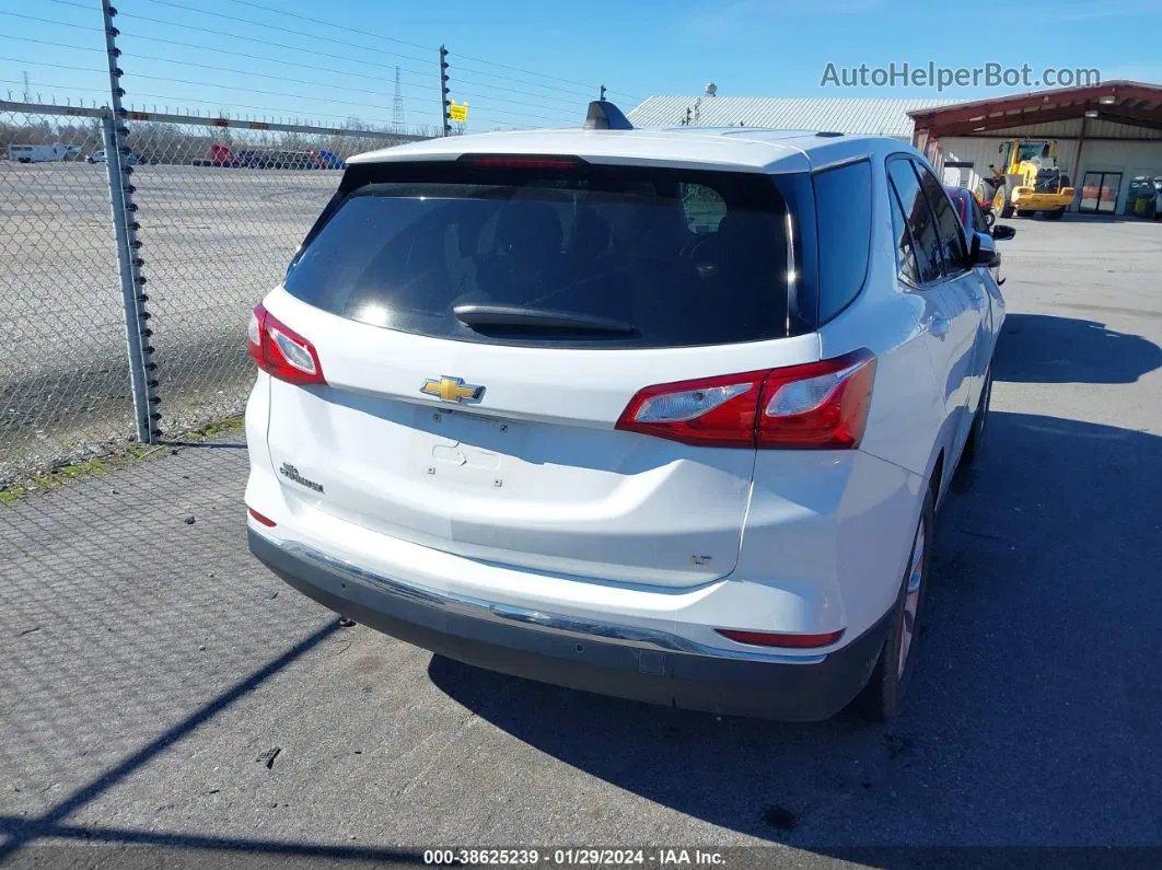 2019 Chevrolet Equinox Lt White vin: 2GNAXKEV9K6205642