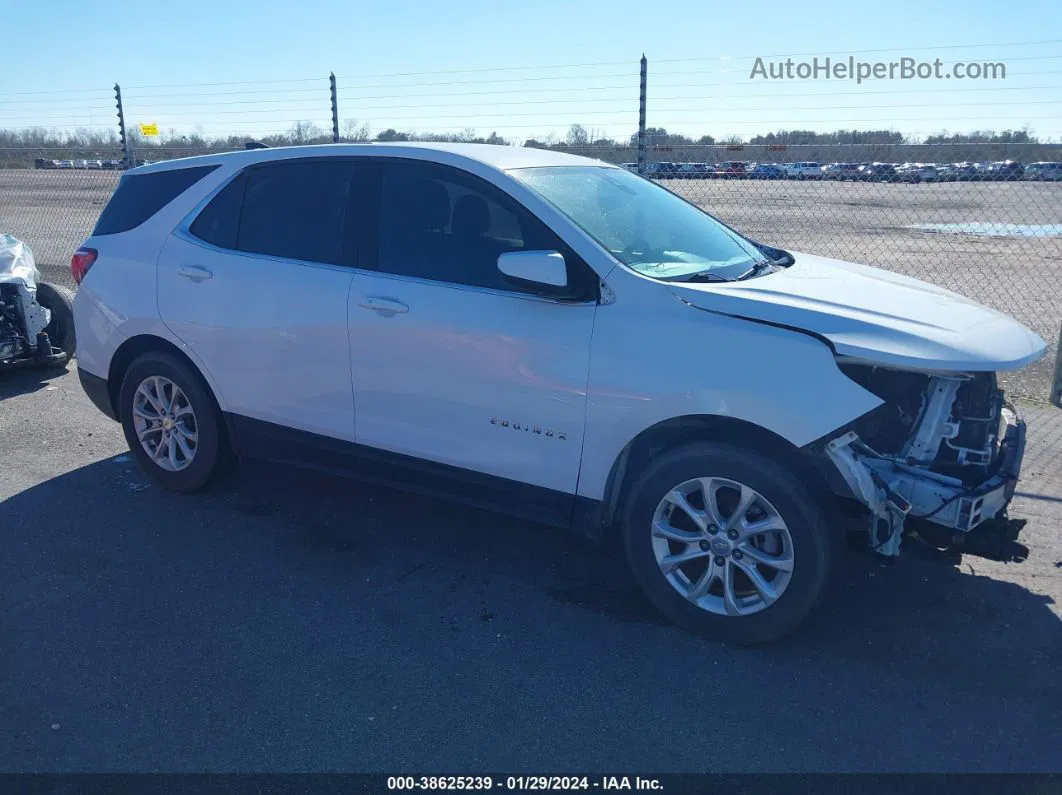 2019 Chevrolet Equinox Lt White vin: 2GNAXKEV9K6205642