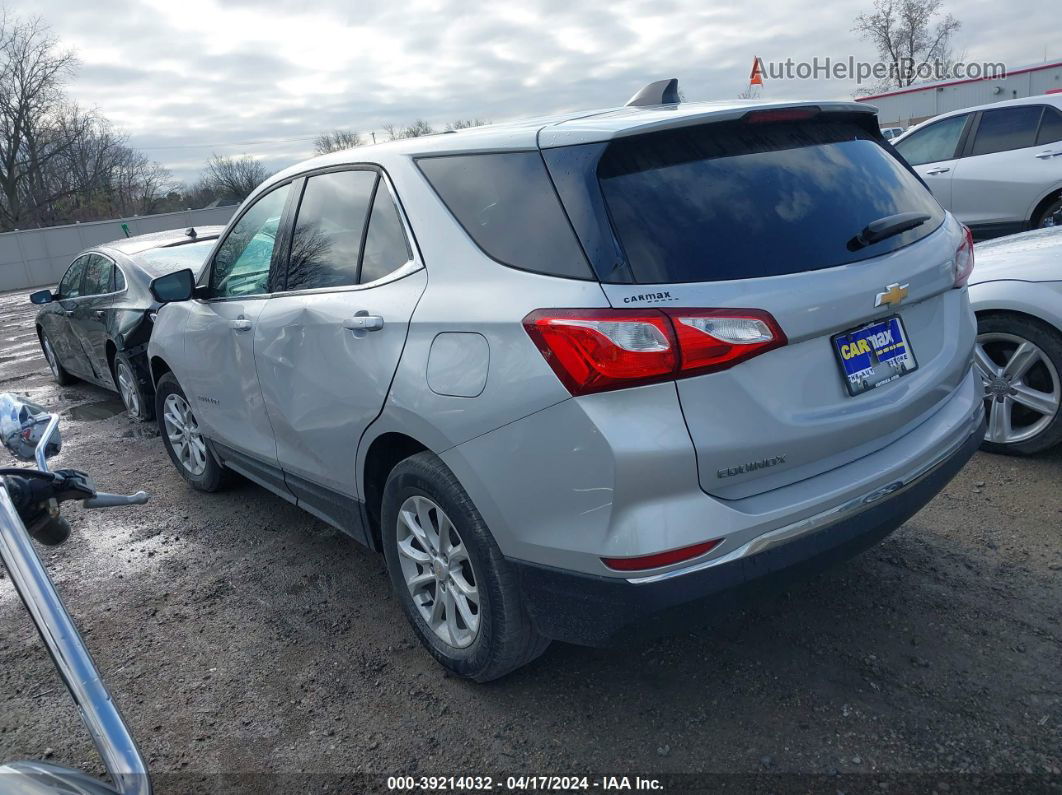 2019 Chevrolet Equinox Lt Silver vin: 2GNAXKEV9K6211361