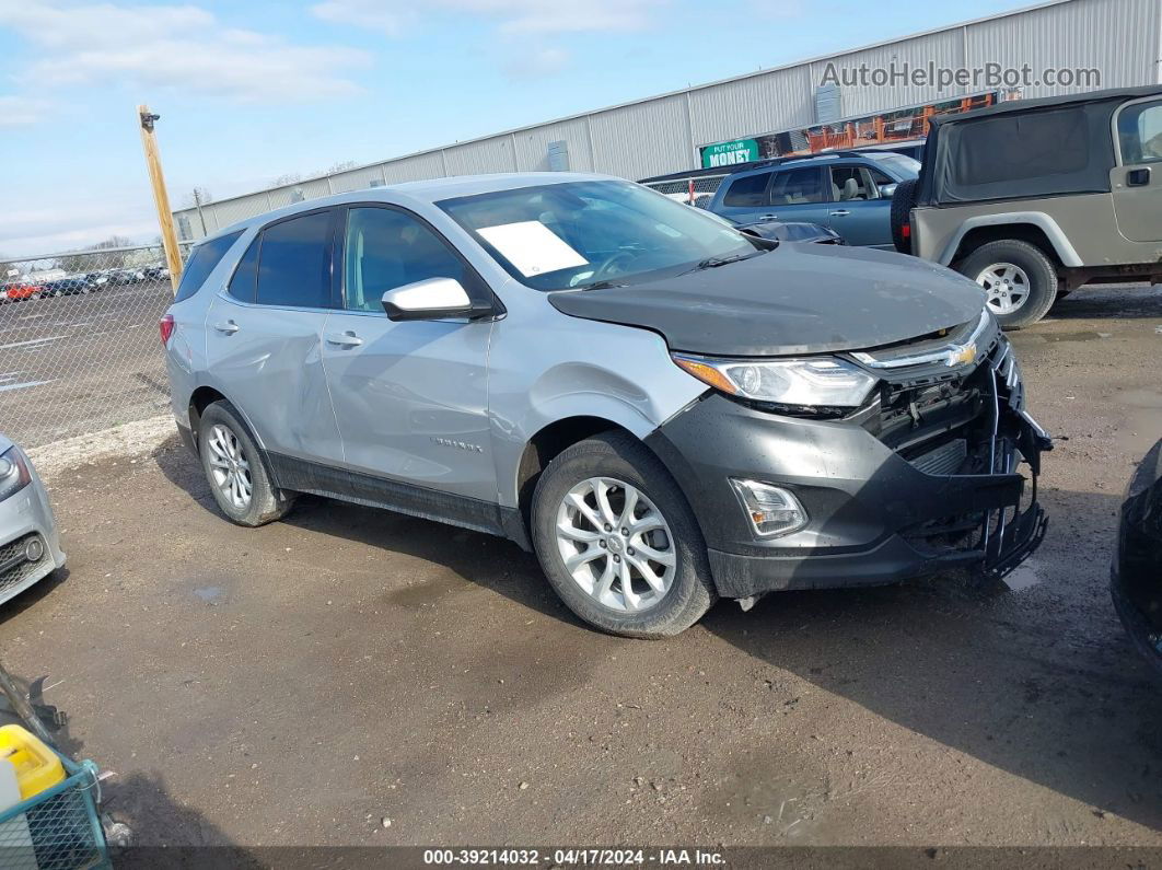 2019 Chevrolet Equinox Lt Silver vin: 2GNAXKEV9K6211361