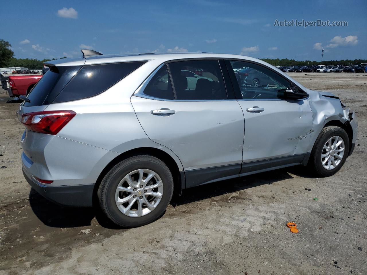 2019 Chevrolet Equinox Lt Silver vin: 2GNAXKEV9K6262553