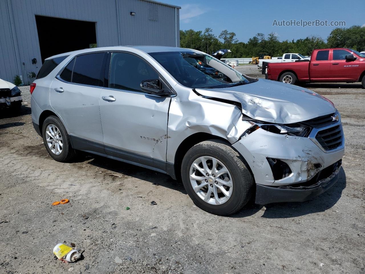 2019 Chevrolet Equinox Lt Silver vin: 2GNAXKEV9K6262553