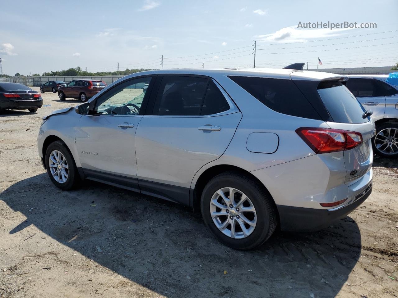 2019 Chevrolet Equinox Lt Silver vin: 2GNAXKEV9K6262553