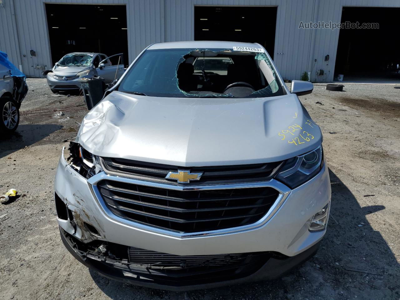 2019 Chevrolet Equinox Lt Серебряный vin: 2GNAXKEV9K6262553