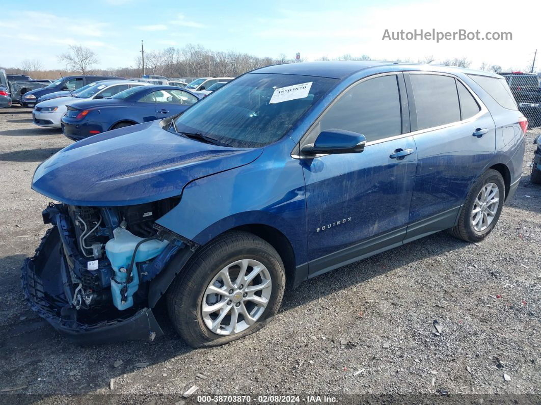 2019 Chevrolet Equinox Lt Blue vin: 2GNAXKEV9K6295276