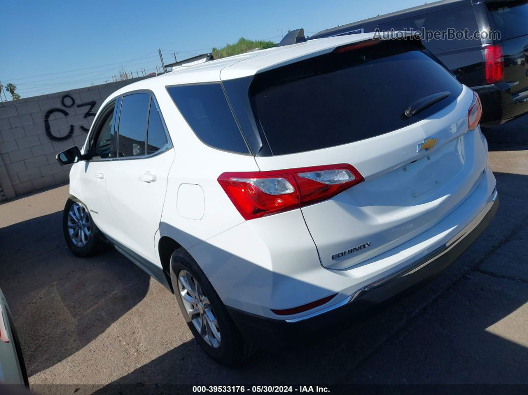 2020 Chevrolet Equinox Fwd Lt 1.5l Turbo White vin: 2GNAXKEV9L6217114