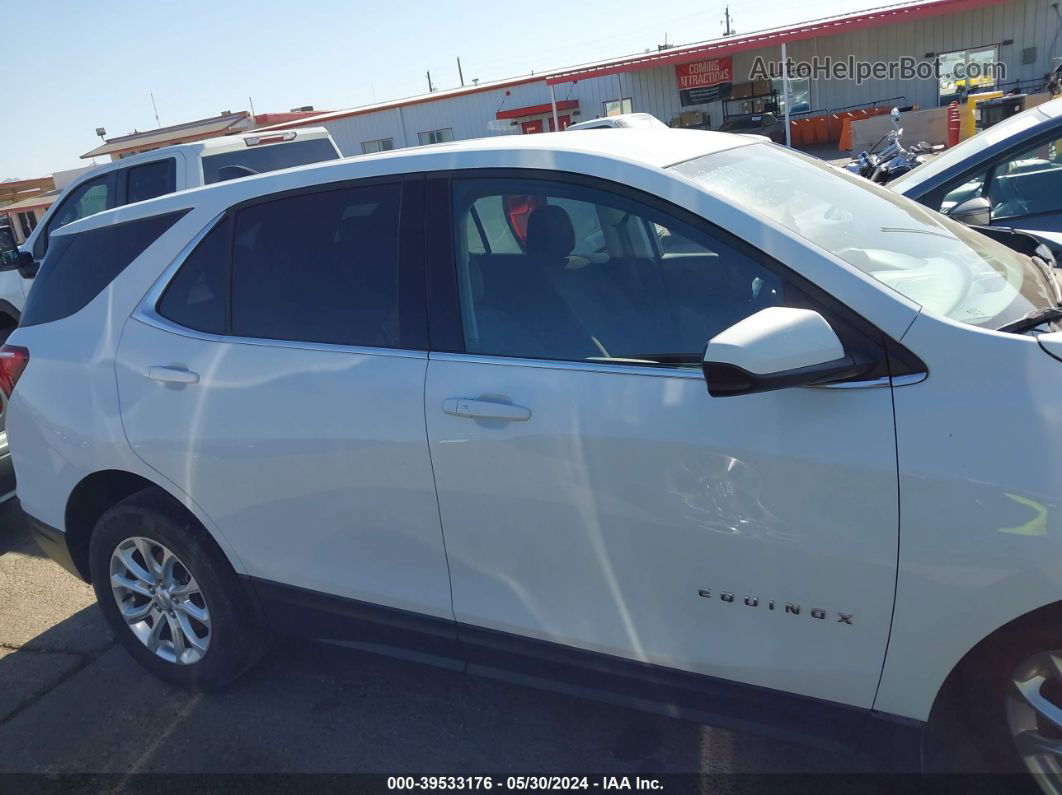 2020 Chevrolet Equinox Fwd Lt 1.5l Turbo White vin: 2GNAXKEV9L6217114