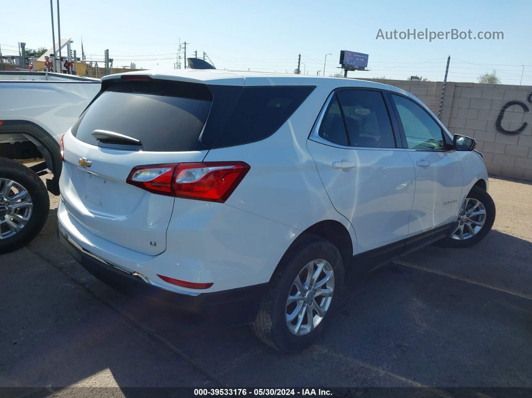 2020 Chevrolet Equinox Fwd Lt 1.5l Turbo White vin: 2GNAXKEV9L6217114