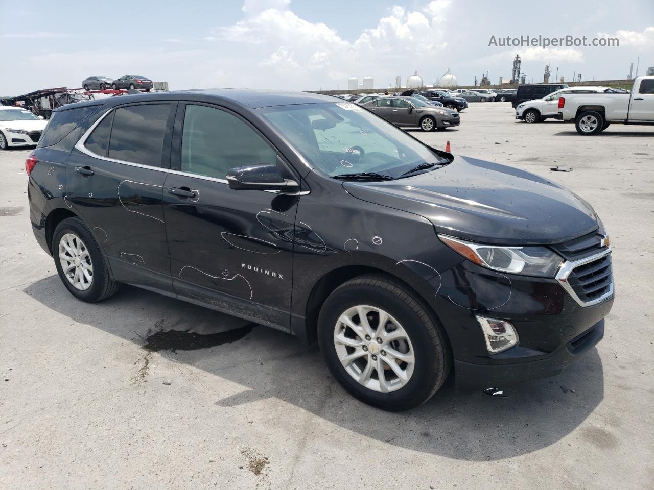 2019 Chevrolet Equinox Lt Black vin: 2GNAXKEVXK6229111